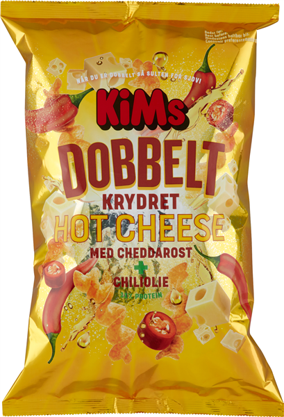 KiMs Dobbelt Krydret Hot Cheese