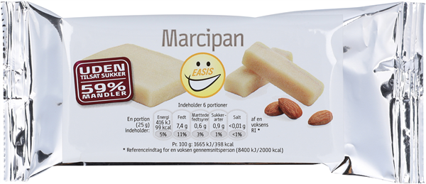Easis Ren Rå Marcipan