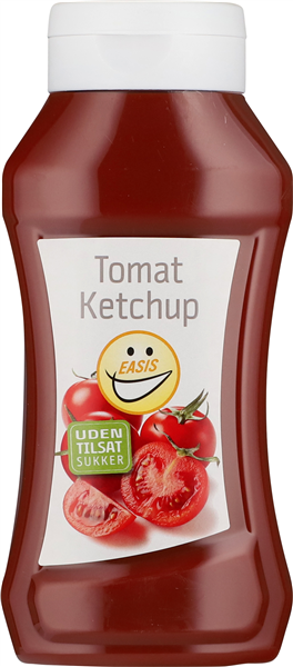 Tomatketchup u. tilsat sukker