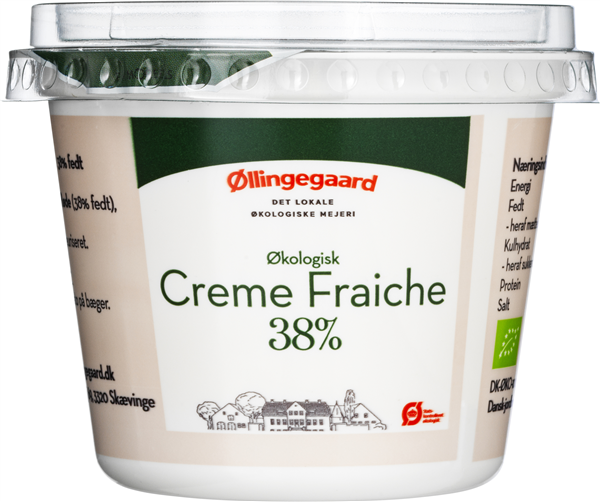 Creme Fraiche 38% Øko.