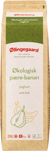 Yoghurt Pære Banan 3% Øko