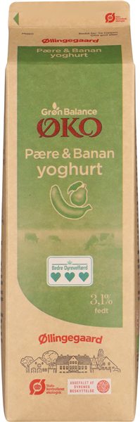 Gb/øg Yogh Pære-banan Øko