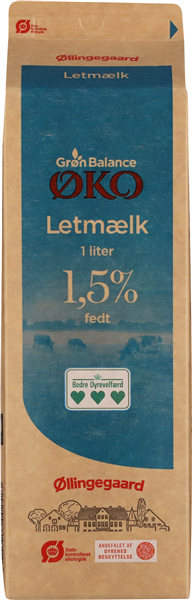 Øllingegaard Letmælk Øko