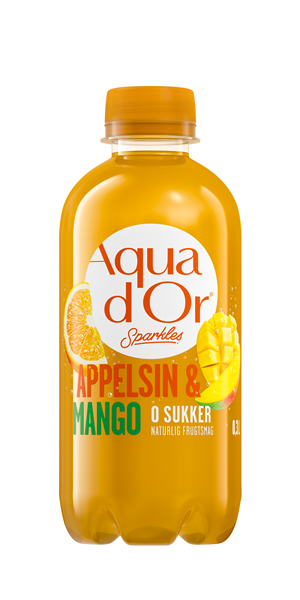 Aqua Sparkles Appelsin & Mango