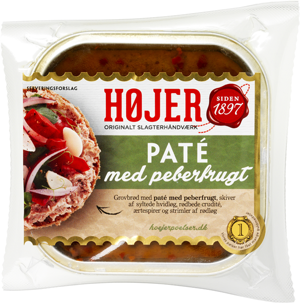 Højer paté med peberfrugt