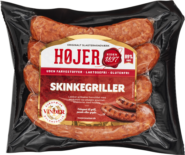 Højer Skinke Griller med Hvidløg