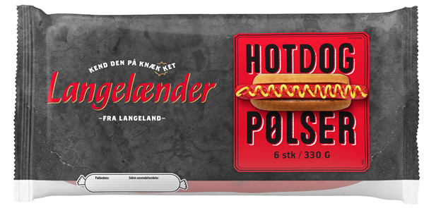Langelænder Hotdog Pølser