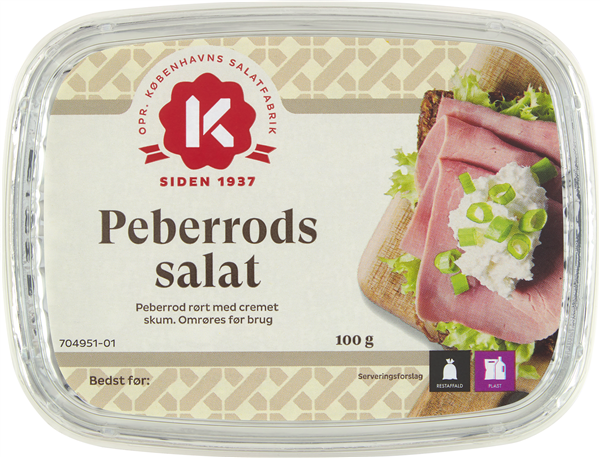 K-salat Peberrodssalat