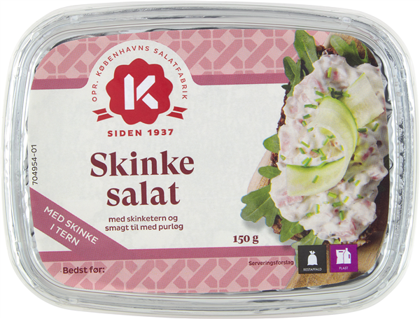 K-salat Skinkesalat