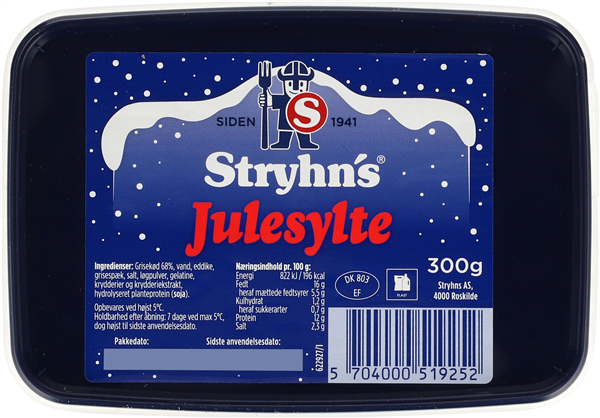 Stryhns Julesylte