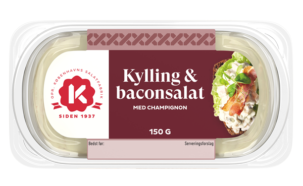 K-Salat Kylling Med Bacon