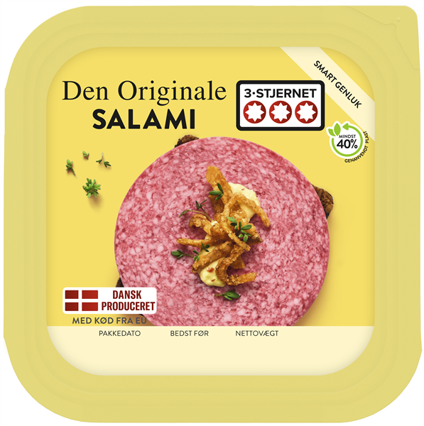 3stjernet Salami Bordpak