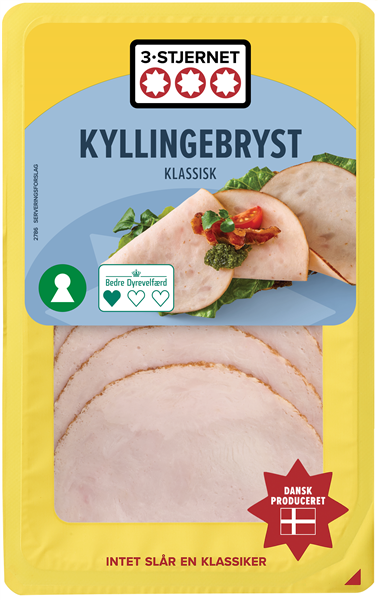 3-Stjernet Kyllingebryst