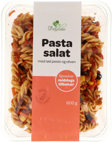 Pastasalat M/Rød Pesto – produktbillede