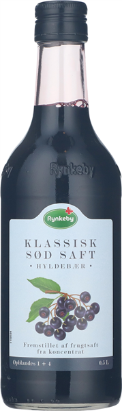 Rynkeby Hyldebærsaft – produktbillede