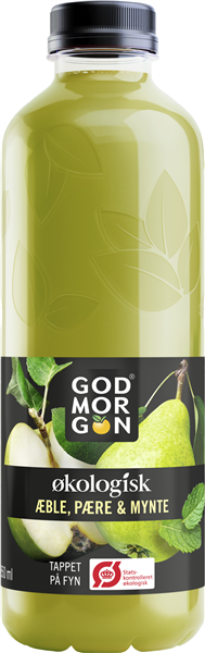 Gm Juice Æble/pære/myn Øko