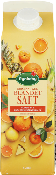 Rynkeby Gul Blandet Saft