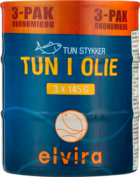 Elvira Tun I Olie 3-pak – produktbillede
