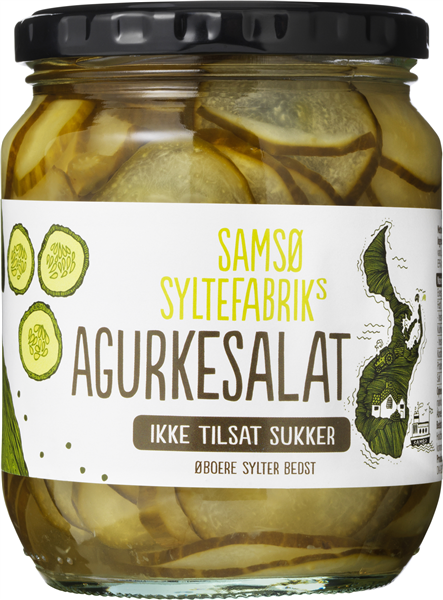 Agurkesalat U/ Sukker – produktbillede