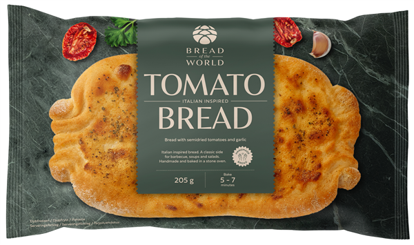 Tomato Bread W/garlic