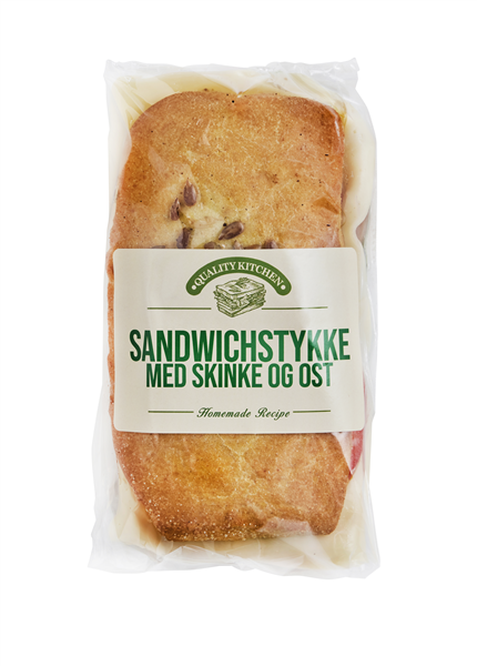 Sandwichstykke Skinke Ost – produktbillede