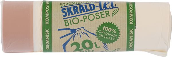 Skrald-let Bio M/snørl 20L – produktbillede