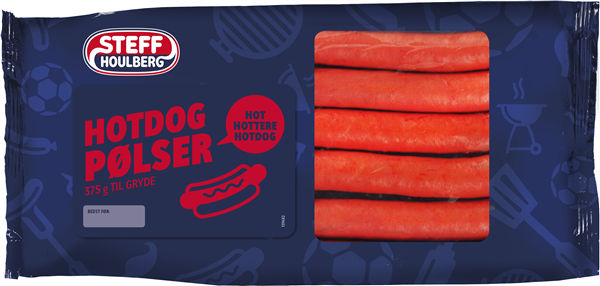 Steff Hotdog Pølser 375 G