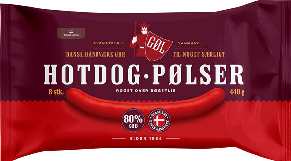 Gøl Hotdog Pølser