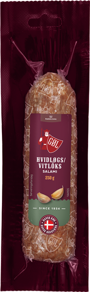 Gøl Hvidløgs Salami 300 G