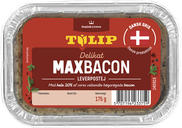 Pålækker Postej Max Bacon