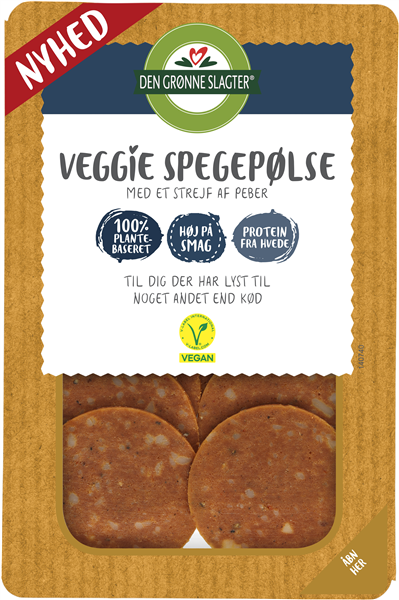 Dgs Veggie Salami M/peber – produktbillede