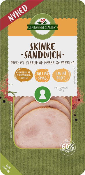 Dgs Sandw Skinke Peber/pap – produktbillede