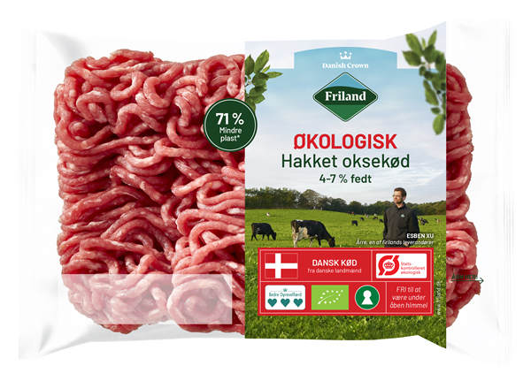 Hakket Oksekød 4-7% Øko