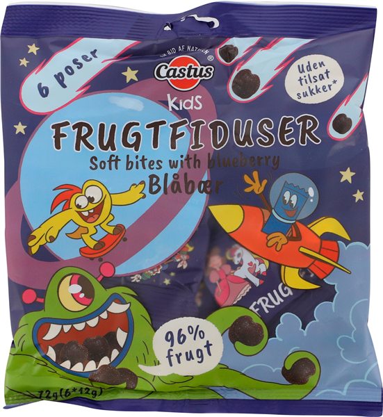 Castus Frugtfiduser Blåbær – produktbillede