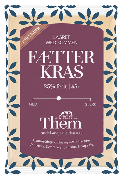 Fætter Kras 45+ L M/kommen