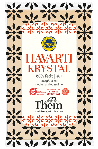 Havarti Krystal Lkf Øko Ca