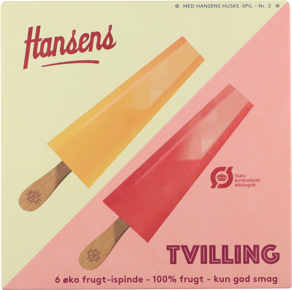 Hansens Tvilling Økologiske Frugtis