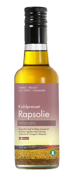 Koldpr Rapsolie Hvidløg