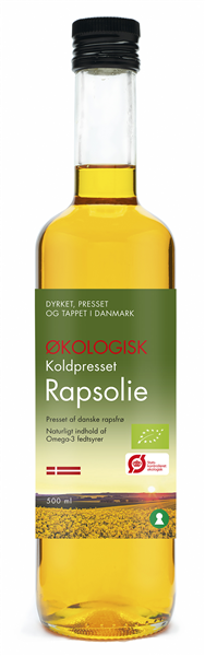 Rapsolie Koldpresset Øko