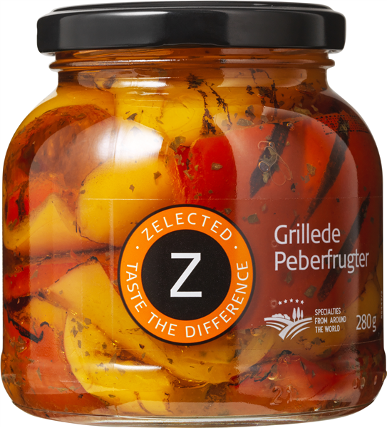 Grillede Peberfrugter