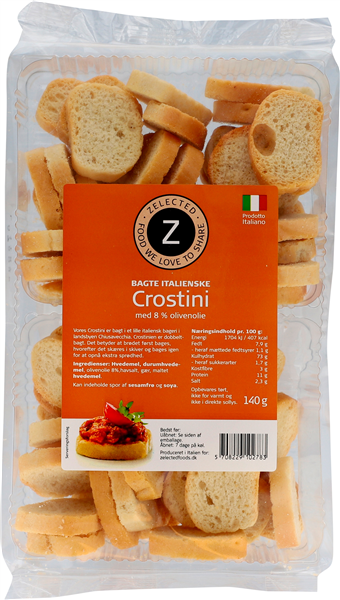 Zelected Crostini – produktbillede