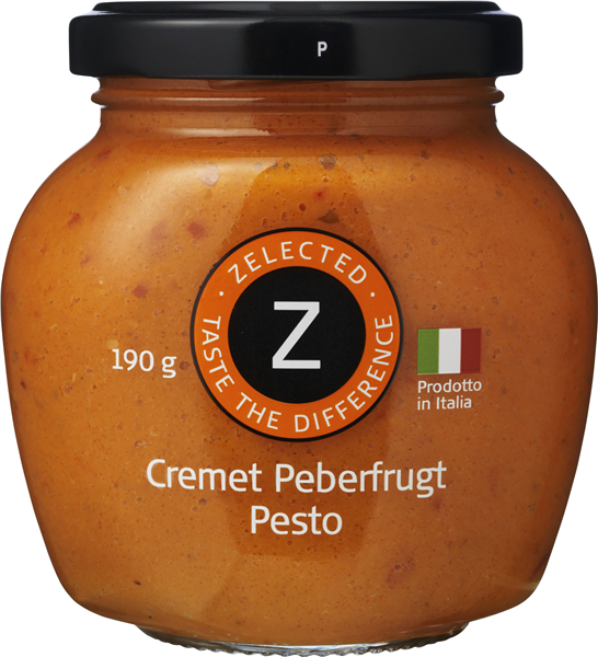 CREMET PESTO PEBER
