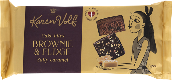 K.v.brownie & Salt Caramel – produktbillede