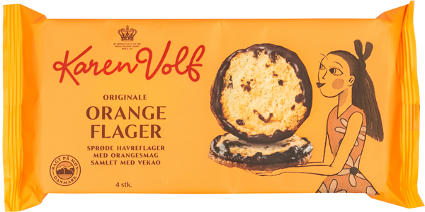 K.V. Orangeflager – produktbillede