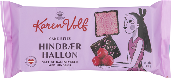 K.V. Hindbær Bites