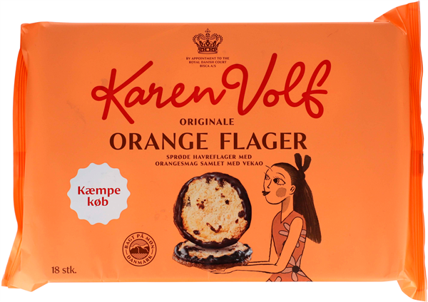 K.V. Orangeflager – produktbillede