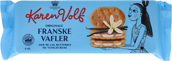 K.V Franske Vafler Vanilje