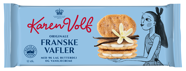 K.v.franske Vafler Vanilje