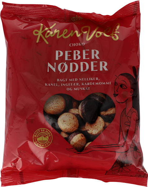 K.V. Chokopebernødder – produktbillede
