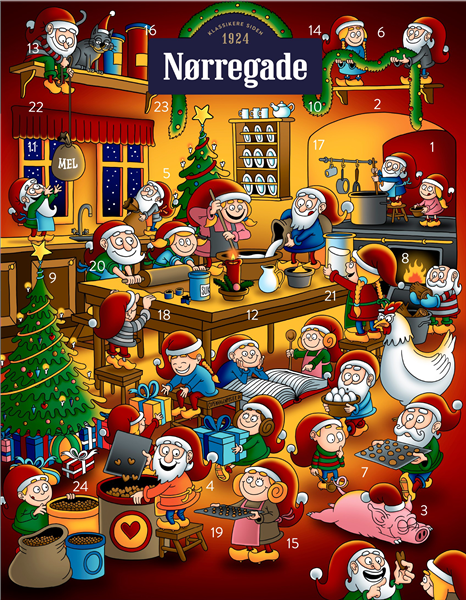 Spangsberg Slikmutters Børne Kalender